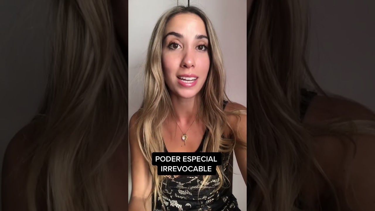 Poder especial irrevocable. #escpaezpieri