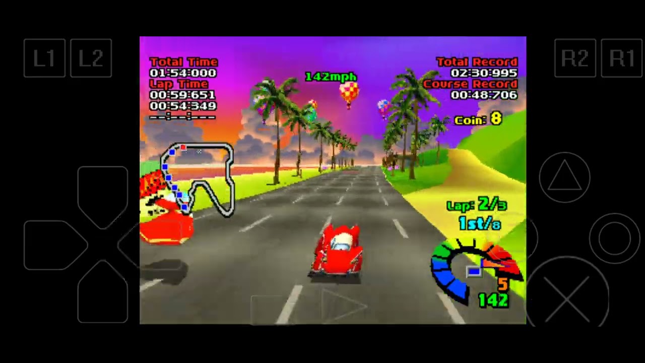 Motor Toon Grand Prix : Toon Island II (Captain Rock)