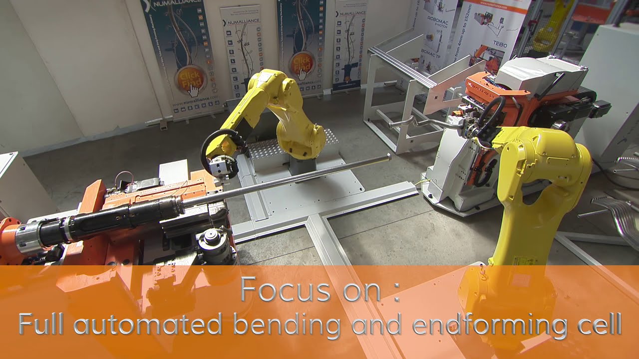 Full automated bending and end forming Workcell - NUMALLIANCE