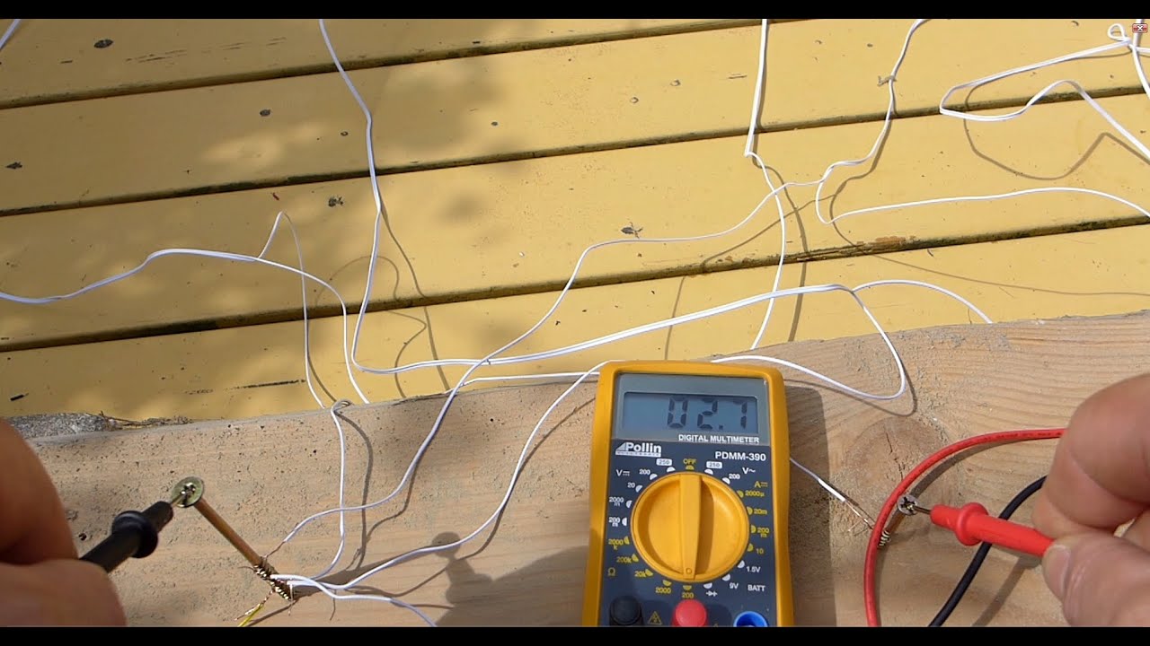 Manuelle elektrische Anzündung - Das Nagelbrett / Manual Electric Ignition - The Nailboard