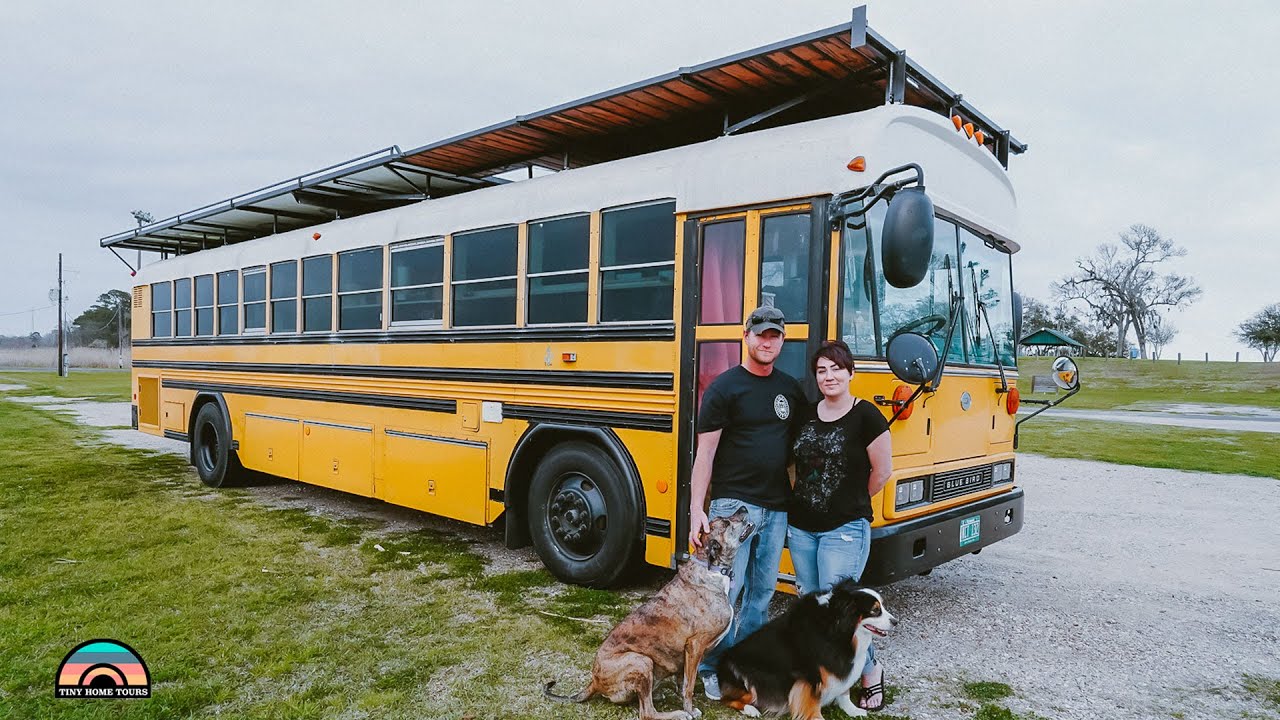 40 Ft. Self Built School Bus w/ Recirculating Water System