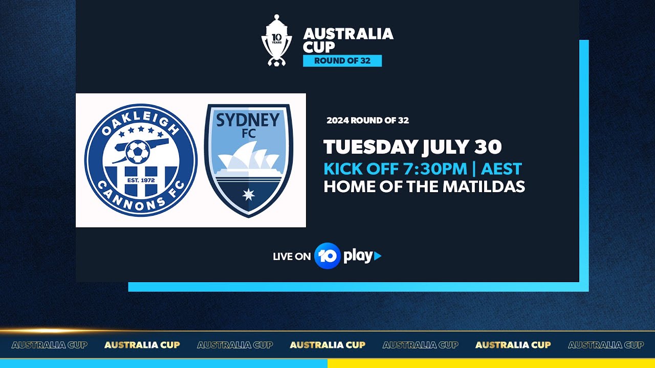 Oakleigh Cannons v Sydney FC | Australia Cup 2024 Round of 32