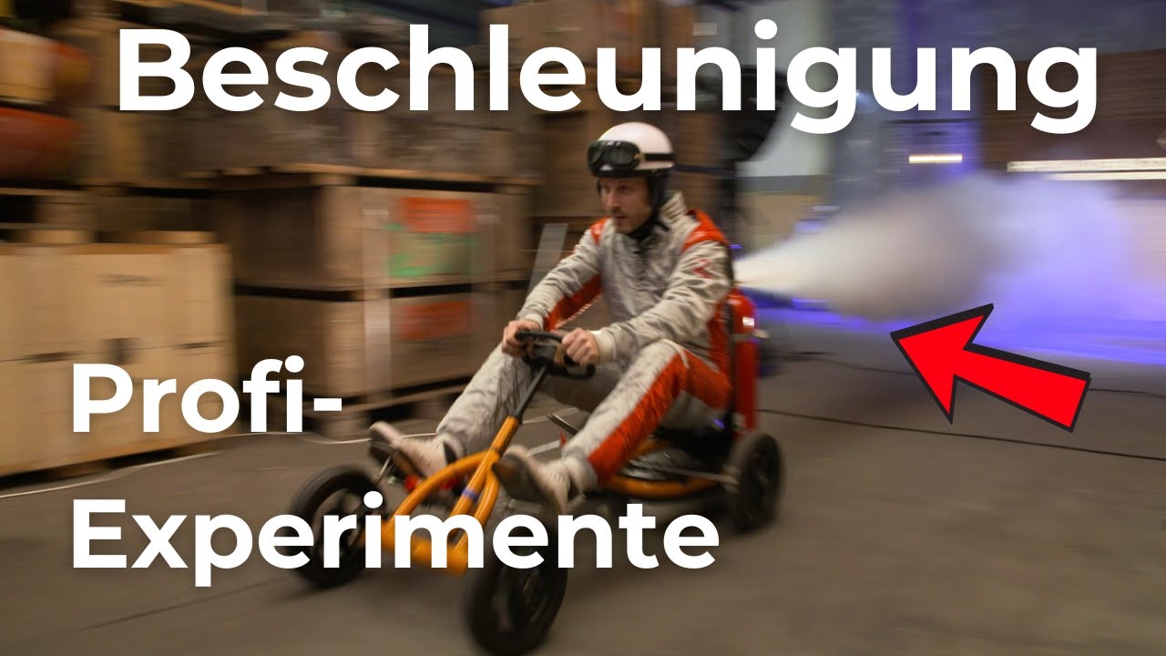 Volle Beschleunigung voraus: Experimente, die richtig Gas geben!