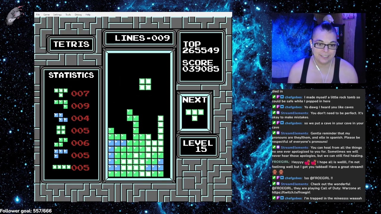 Let's Play Tetris with the Chronically Ill!!