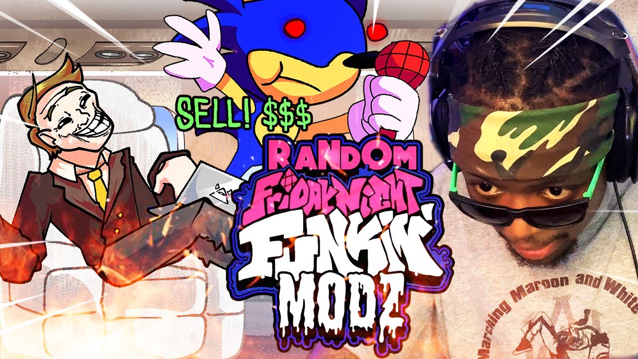 RICH FNF GUY SCAMS BF & SUNKY MPEG | Friday Night Funkin [ Crypto Crackdown, Sonic exe Update ]