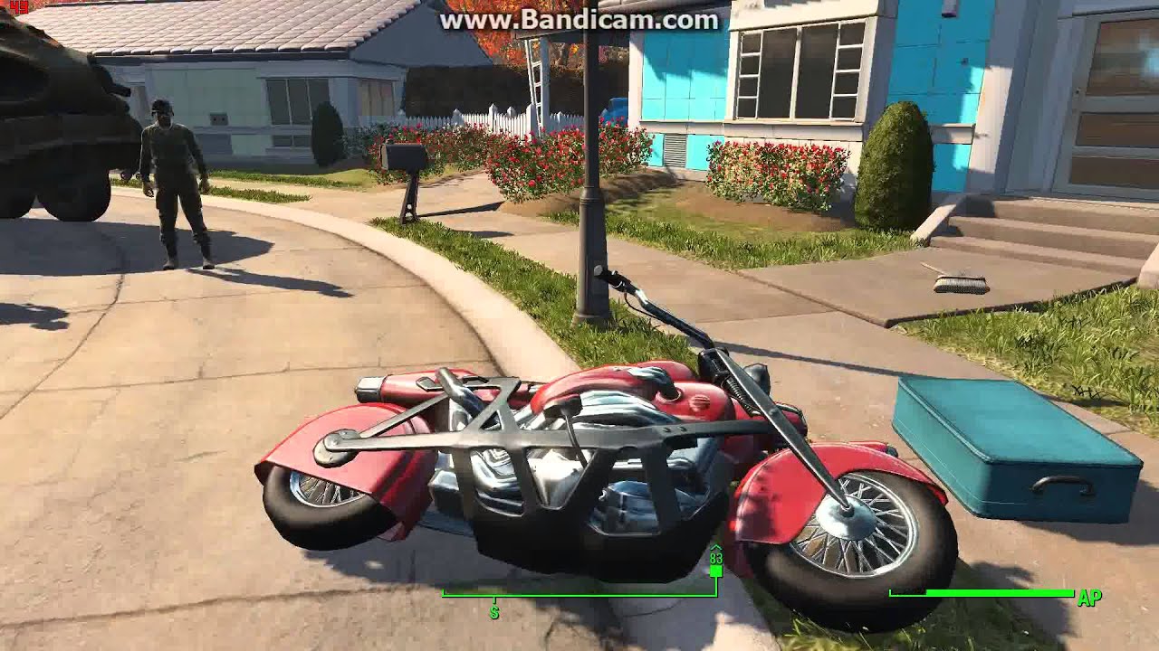 Fallout 4 GTS 450 1080p gameplay