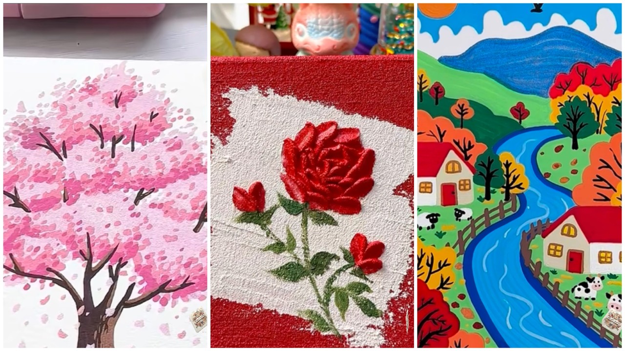 Create  Beautiful Art with Simple Techniques