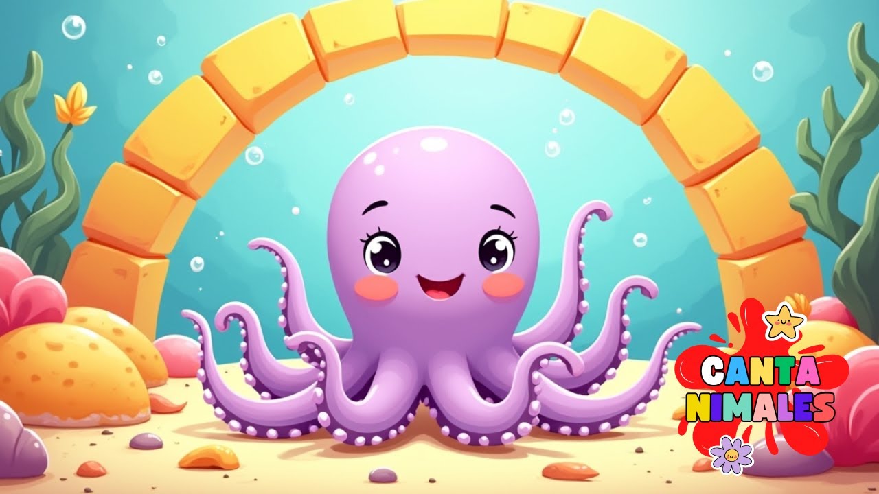 🐾 Amigos del mar – Música infantil para cantar y aprender