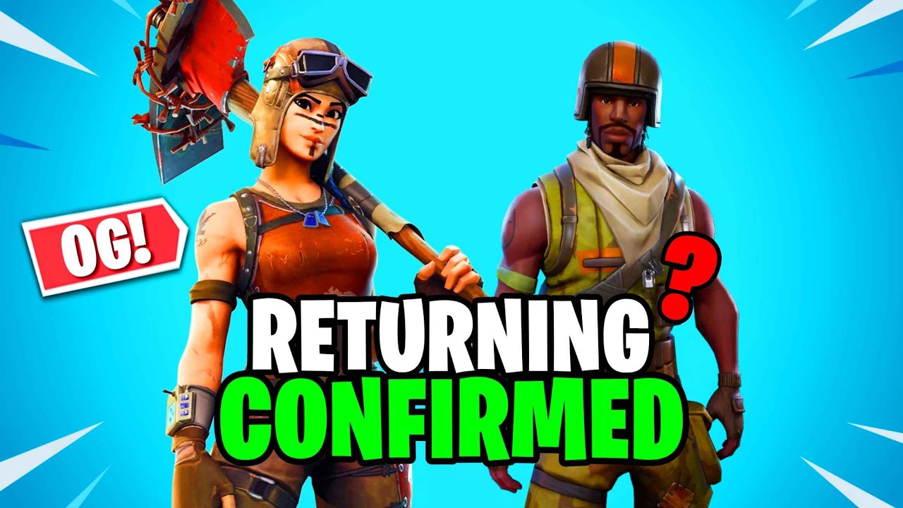 FORTNITE SEASON SHOP IS BACK AFTER 7 YEARS ⁉️🔥 (Renegade Raider, Aerial Assault Trooper + MORE???)