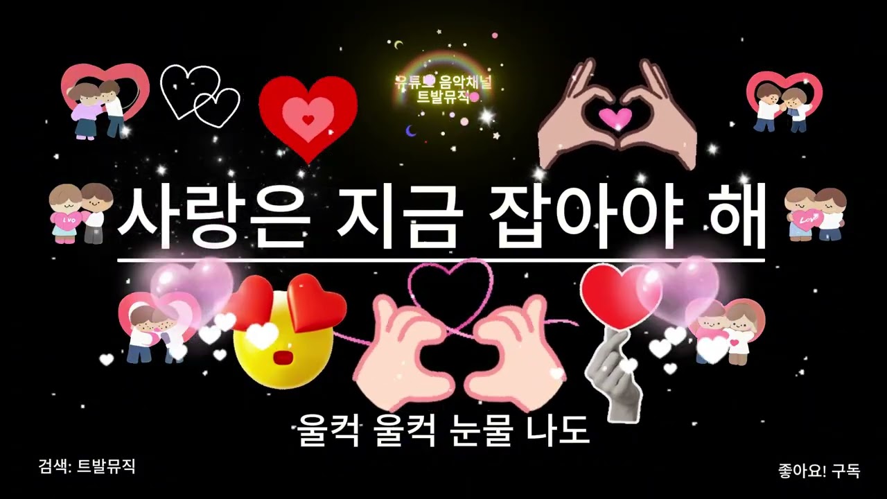 * 사랑은 지금 잡아야 해 * (AI, 신곡)