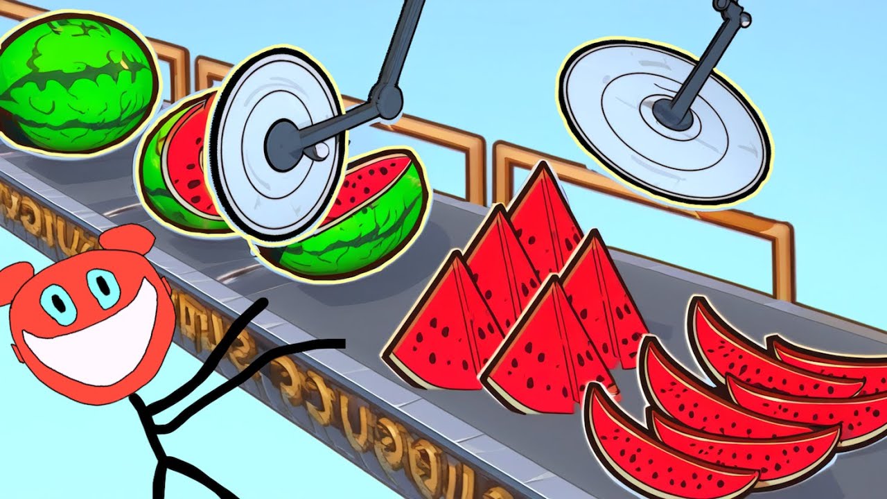 フルーツ工場でスライスしまくったらこうなった【 Fruit Factory 】