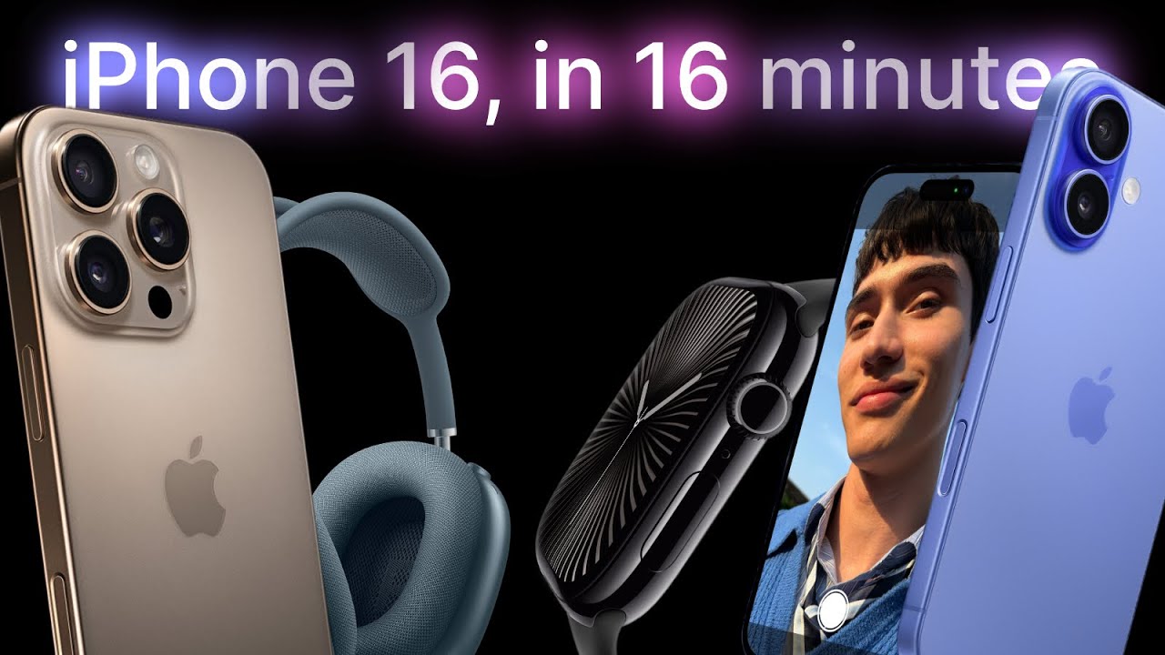 Everything about the iPhone 16 Event under 16 minutes!