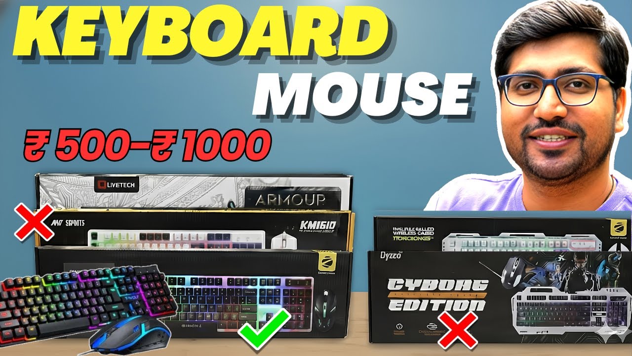 [TOP 3]🔥Best Keyboard And Mouse Combo Under 1000 ⌨️🔥Best Keyboard Under 500 - 2000