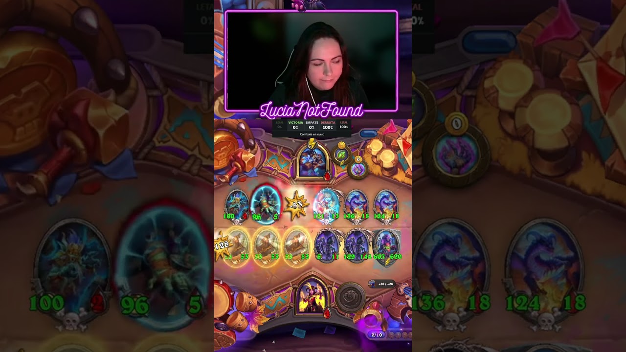 ROBANDO UN 0% 😎 #hearthstone #battlegrounds