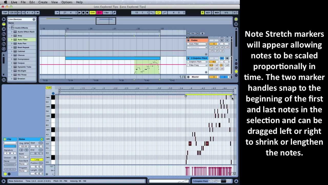 Less Explored Functions of Ableton Live Pt. 1