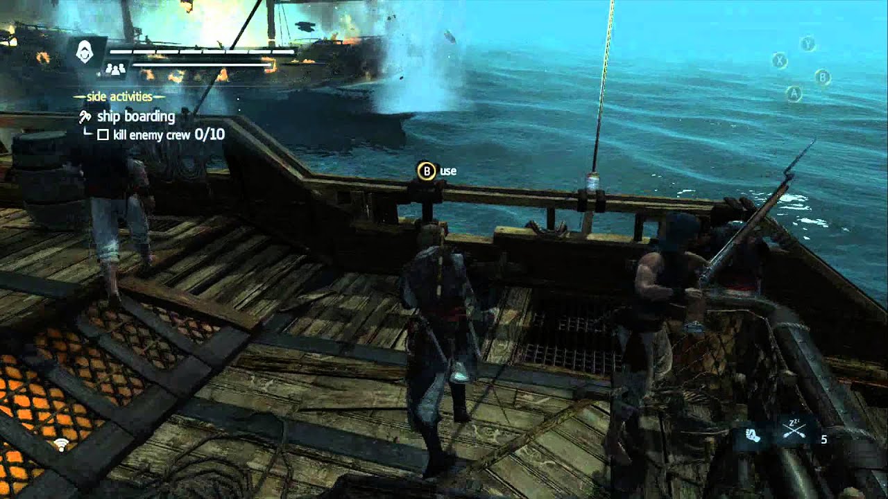 AC IV Black Flag Naval Battle
