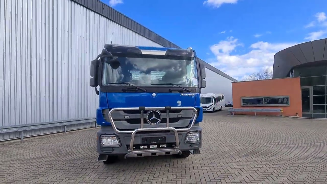 Top Trucks 4600 Mercedes-Benz Actros 3348 6x4 Haakarm, Hooklift, Abrolkipper - BB - Manuel