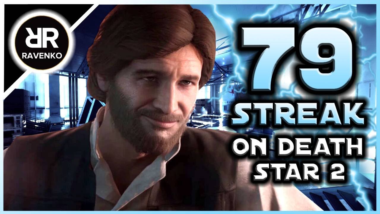 79 Han Solo Killstreak on Death Star 2 (Star Wars Battlefront 2 - Galactic Assault)