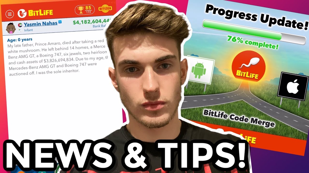 Bitlife Android Update News (It's Around the Corner) How To Be Born With Billions At Age 0