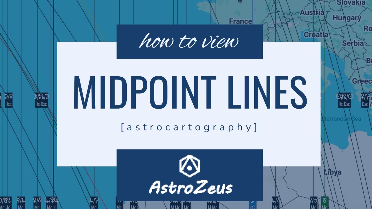 How to view Midpoint Lines on AstroZeus