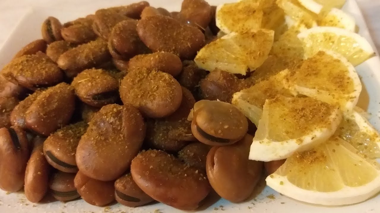 طريقة سلق الفول للتسالي