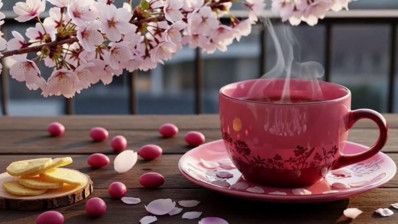Positive Morning Spring Jazz ☕ Exquisite May Coffee Music & Sweet Bossa Nova Jazz for Good Mood