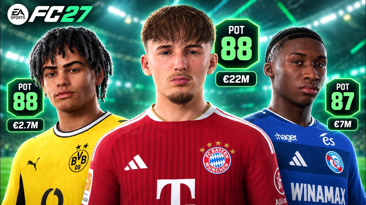 Die BESTEN Talente im FC 27 Karrieremodus