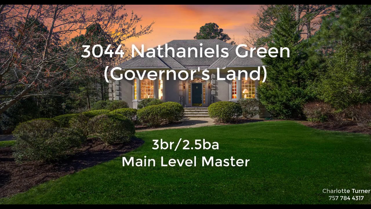 3044 Nathaniels Green (Governor's Land), Williamsburg, VA 23185