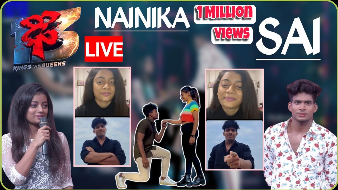 DHEE 13 SAI AND NAINIKA LIVE 🔴 | LIVE WITH SAI | SAI | NAINIKA | PRADEEP BADAPU