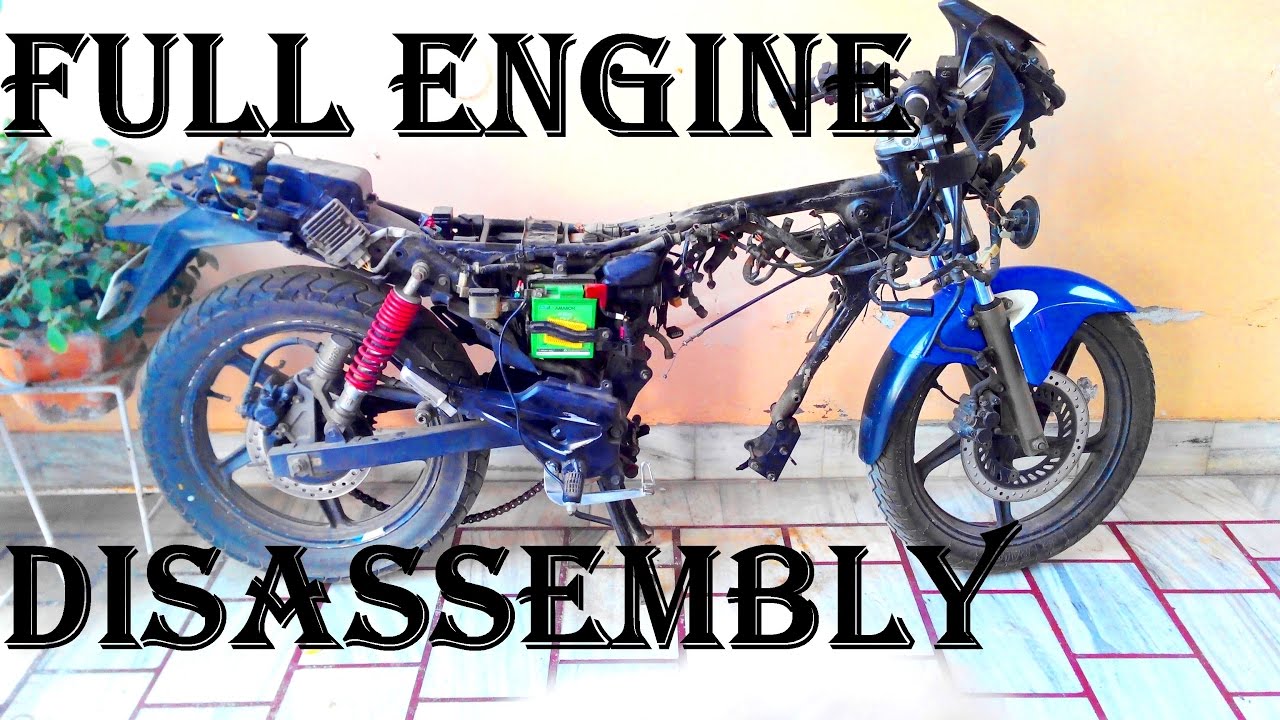 TIMELAPSE...Karizma ZMR Motorcycle FULL Engine Breakdown at Home and Repair Part 1 Disassembly