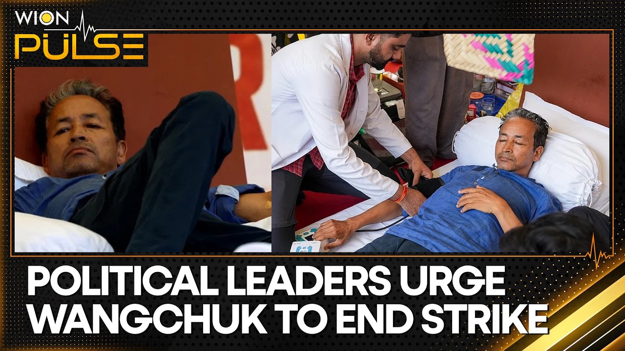 Sonam Wangchuk's Hunger Strike Enters 17th Day, Leaders Urge Him To End Fast | WION Pulse
