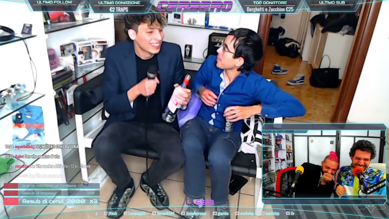 Quando HOMYATOL intervistò DON VITO durante la PRIMA edizione dei BOSCAR
