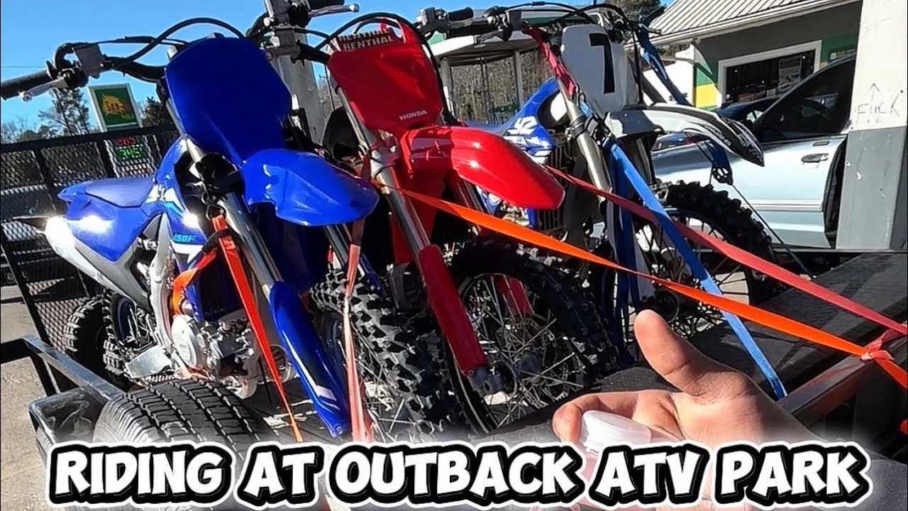 Riding at Outback atv park