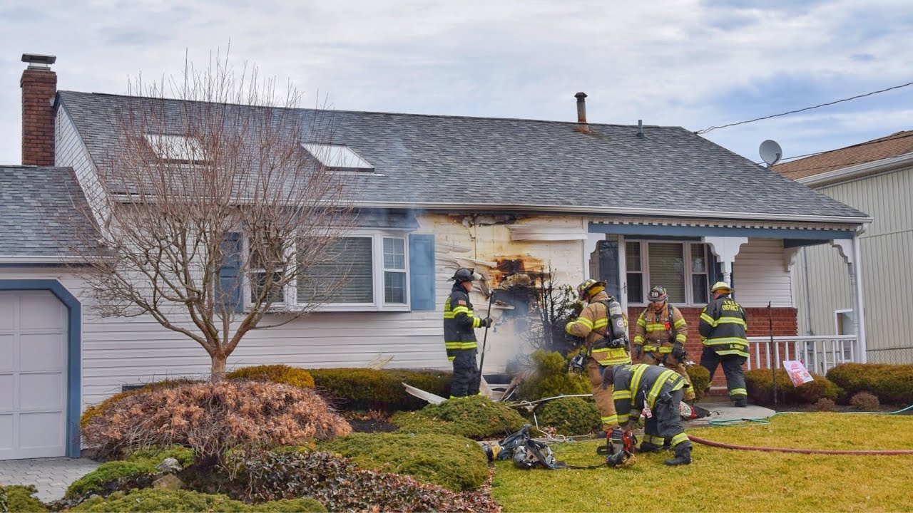 Toms River Fire Department Working House Fire 2-15-23
