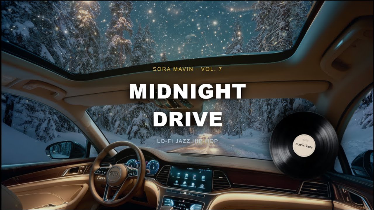 [Playlist] Midnight Drive 🌙🚗 | 여사친과 밤 드라이브에 딱 좋은 Lo-Fi Jazz Hip-Hop | SORA MAVIN Vol.7