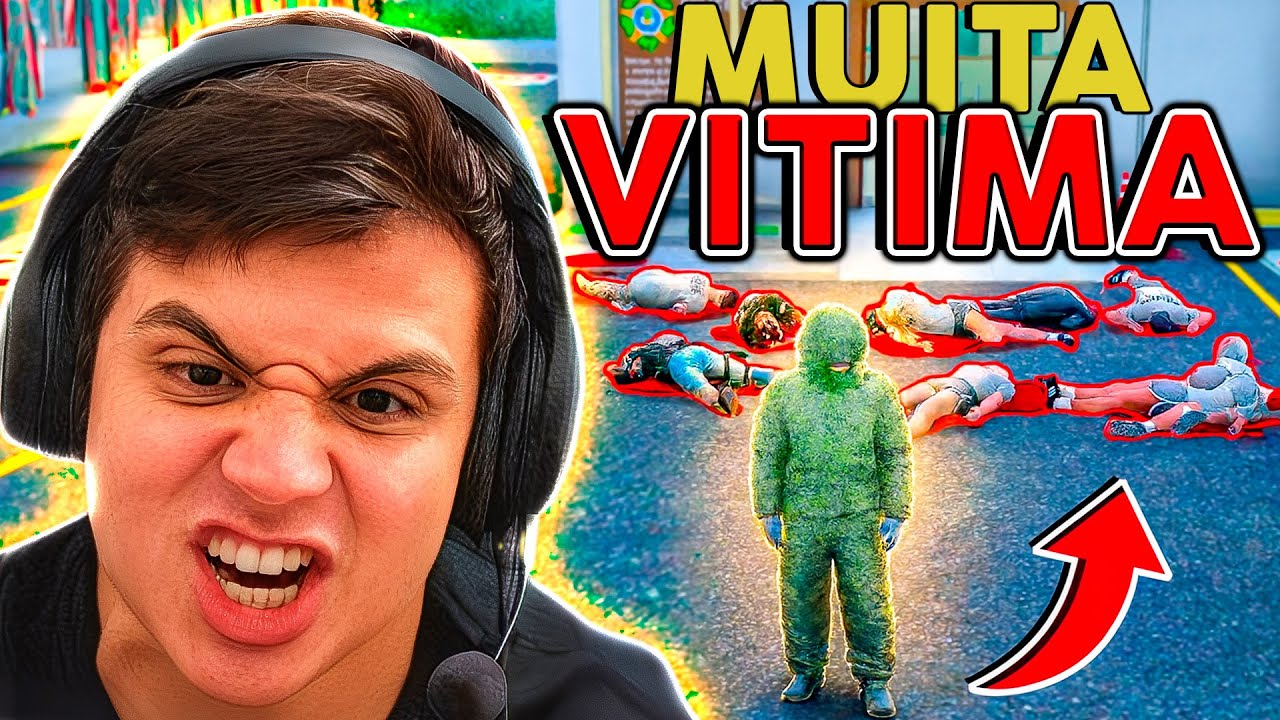 PAULO PSICOPATA ATACOU a DELEGACIA 😱 GTA RP (Paulinho o LOKO)
