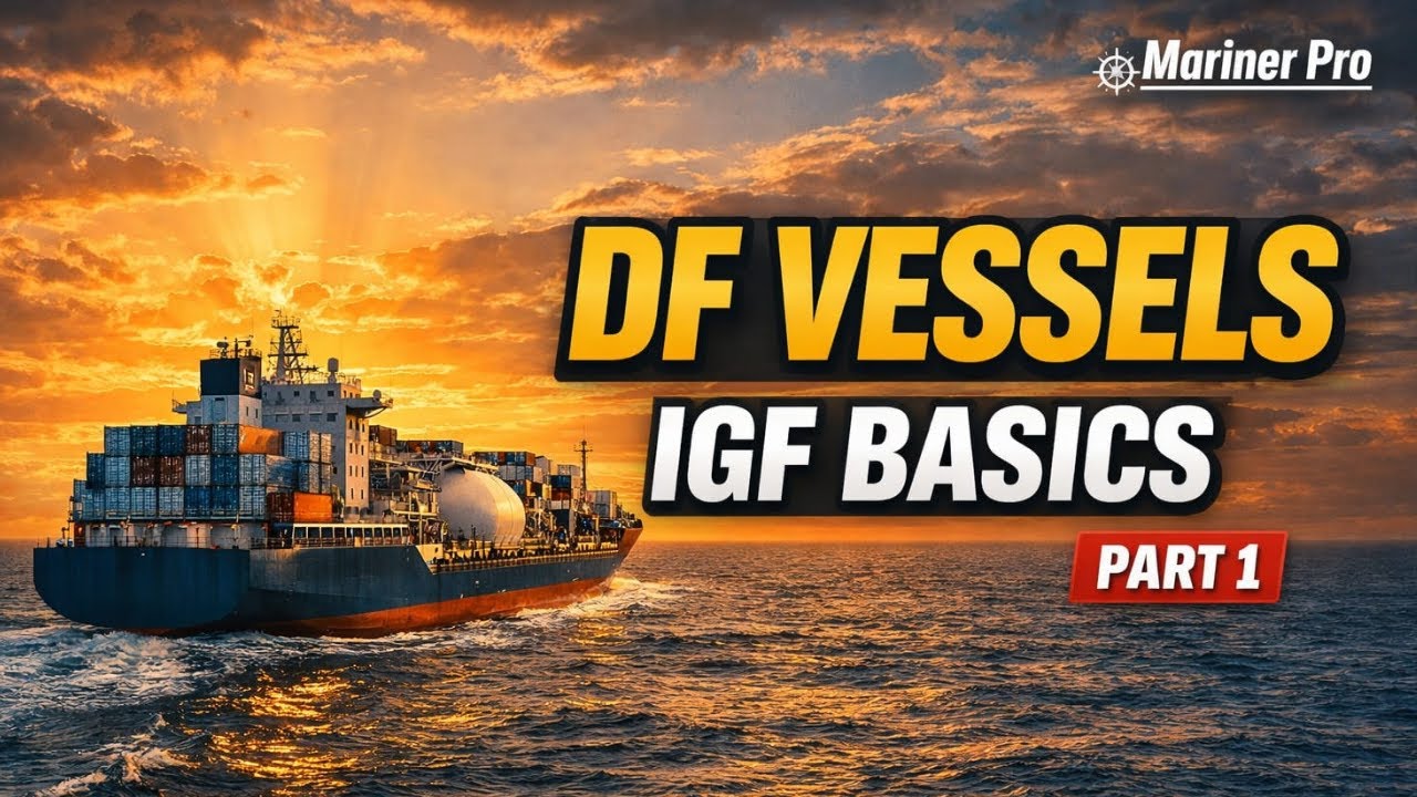 DF Vessels & IGF Certification Explained | Maritime Career Guide 2026 | Mariner Pro - Part 1