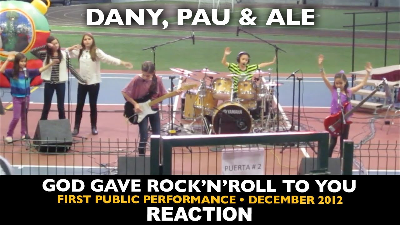 Musicians REACT to The Warning as Dany Pau & Ale: God Gave Rock and Roll To You (2012)