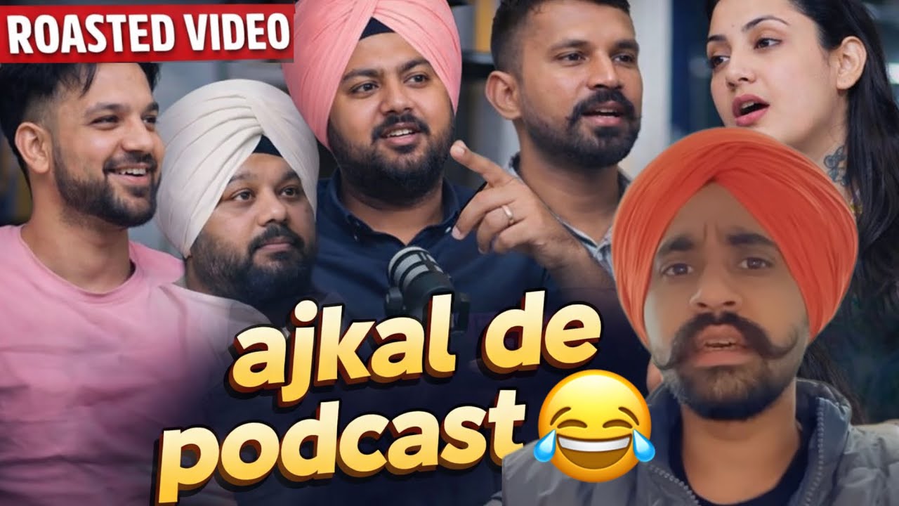 Punjabi podcasts || Rosted video 😂 ||kaulsaab #podcast  #kaulsaab30 
