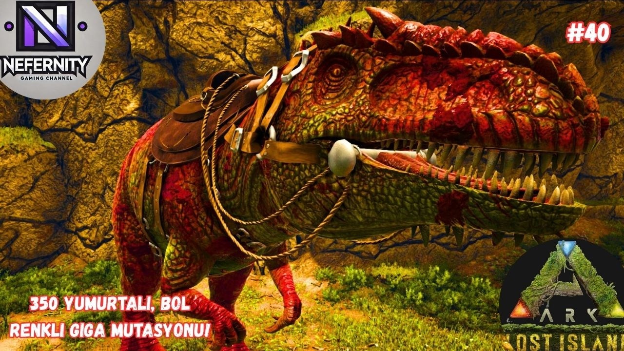 Bu Gigalar Bir Şahane! Giganotosaurus Mutasyonu! Ark: Survival Evolved | Lost Island #40