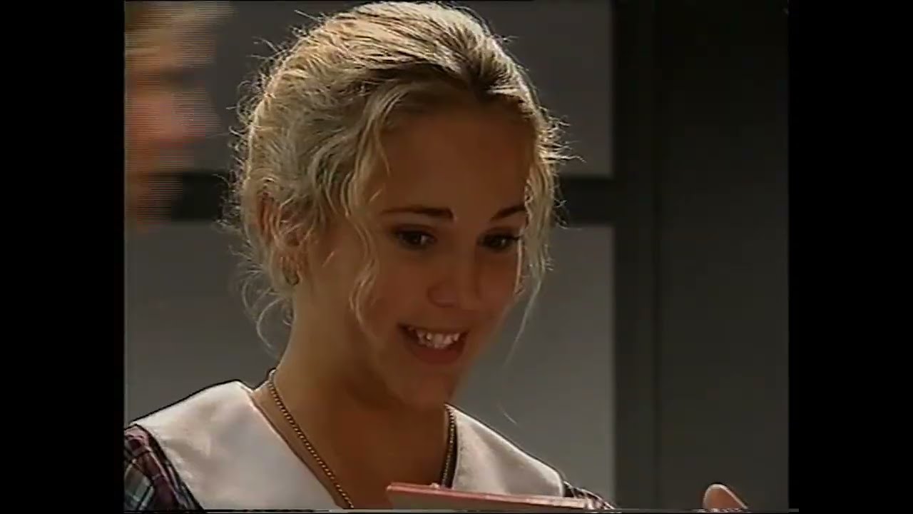 Home and Away - Vinnie is Hayley's art project!