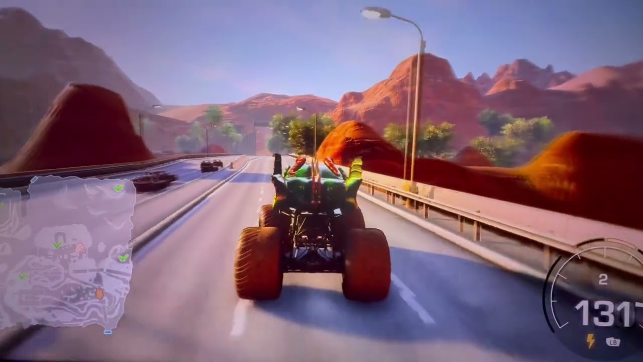 Going as all the crazy creatures in Monster Jam Steel Titans 2