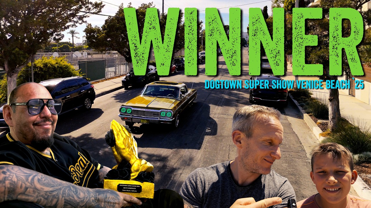 Dogtown Super Show Venice Beach 2025: Winning Car Up Close | Interview with TOOMER | Lowrider | LA