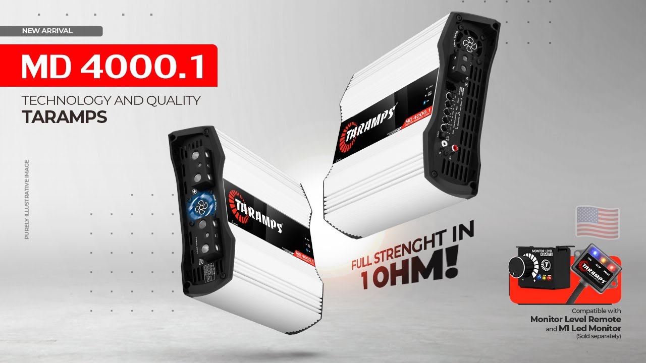 TARAMPS MD 4000.1 – REAL POWER. ULTIMATE PERFORMANCE