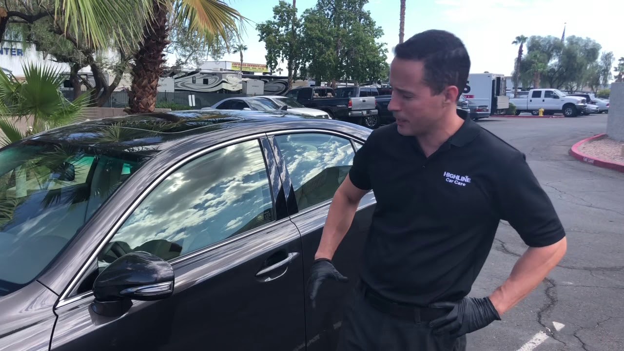 How to repair a broken Lexus IS Mirror - Highline Car Care