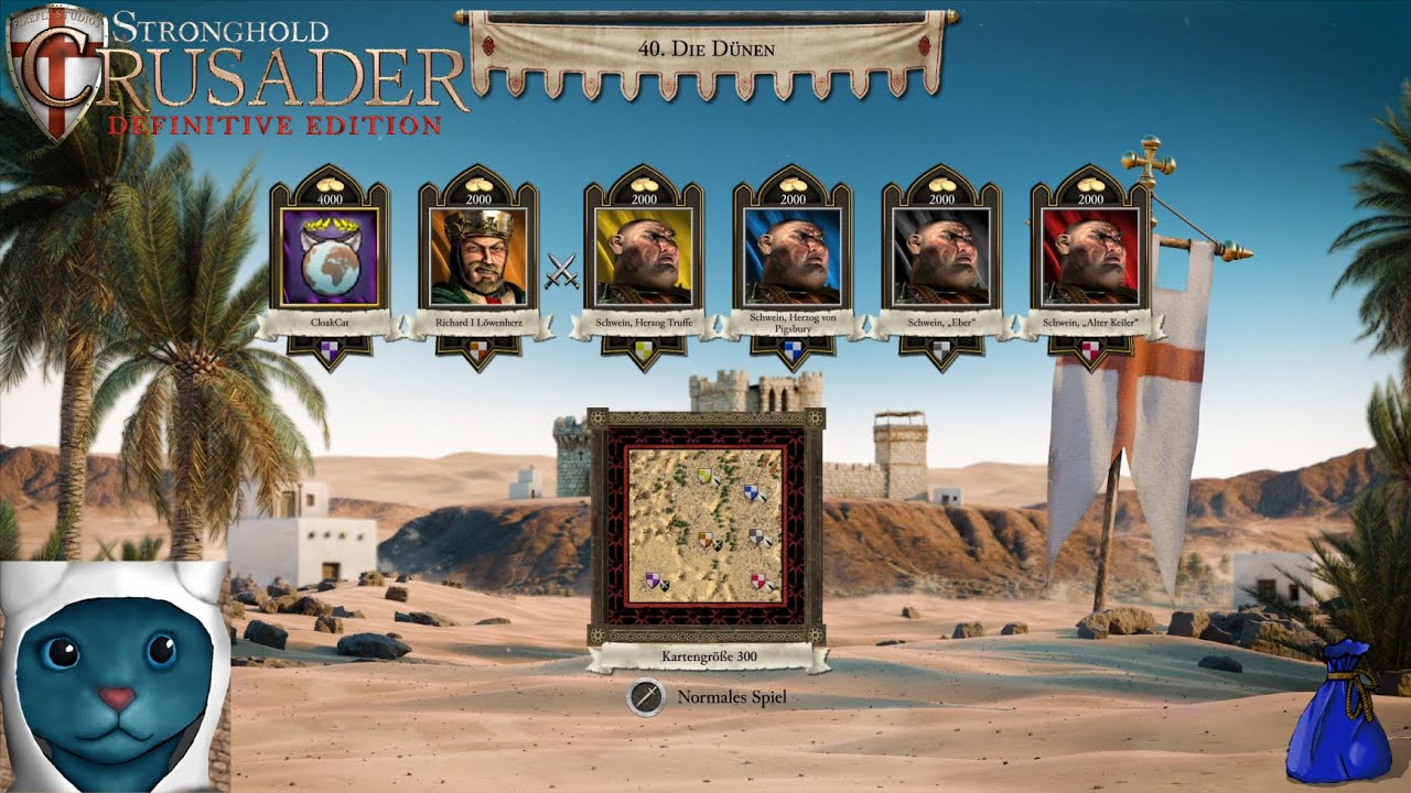 40. Die Dünen - CloakCats Beute Challange - Stronghold Crusader: Definitive Edition