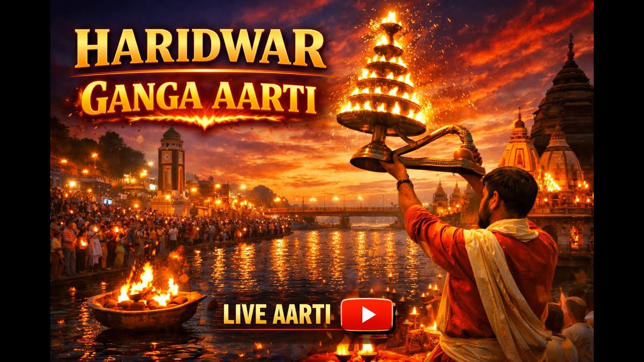 haridwar har ki pauri live darshan || 3 march 2026
