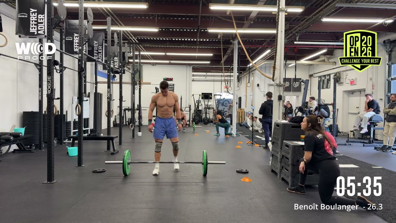 Benoit Boulanger - Crossfit Games Open 26.3