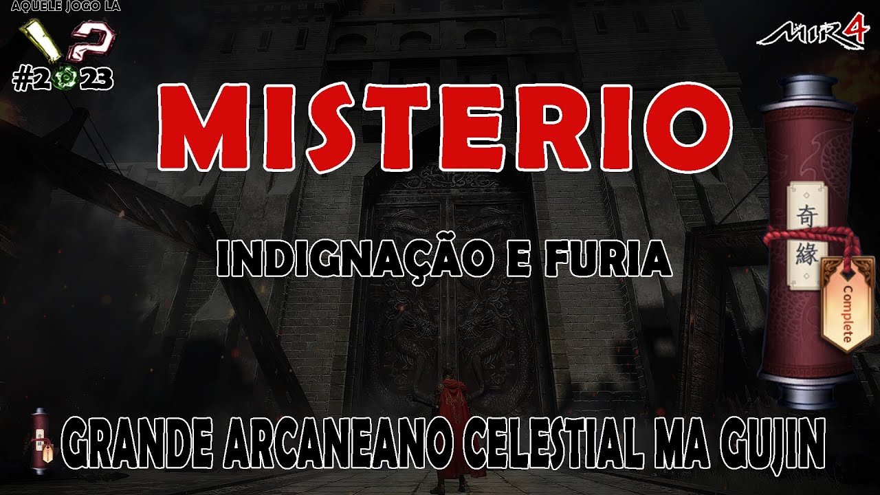 MIR4 - Indignação e Fúria - Grande Arcaneano Celestial Ma Gujin