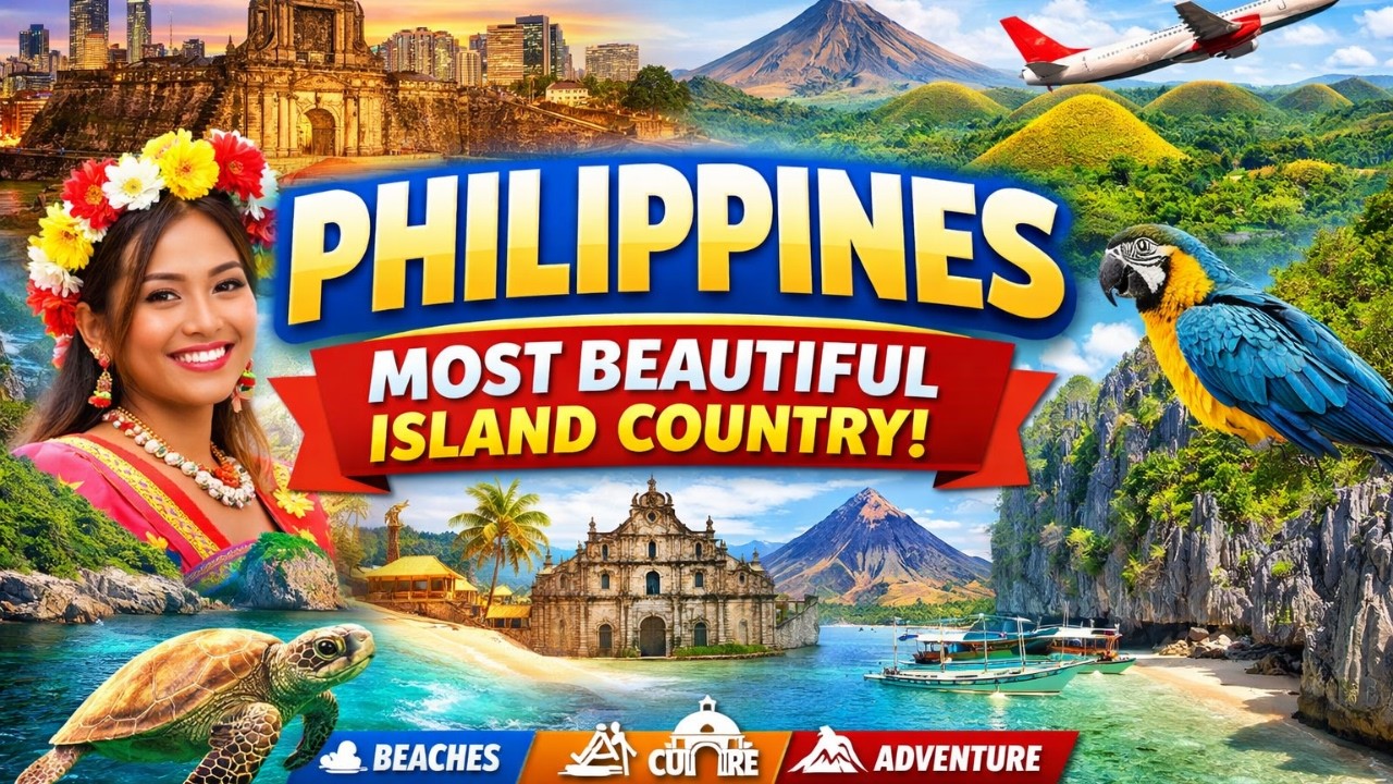 Philippines – The Most Beautiful Island Country in the World | Full Travel & Facts Video